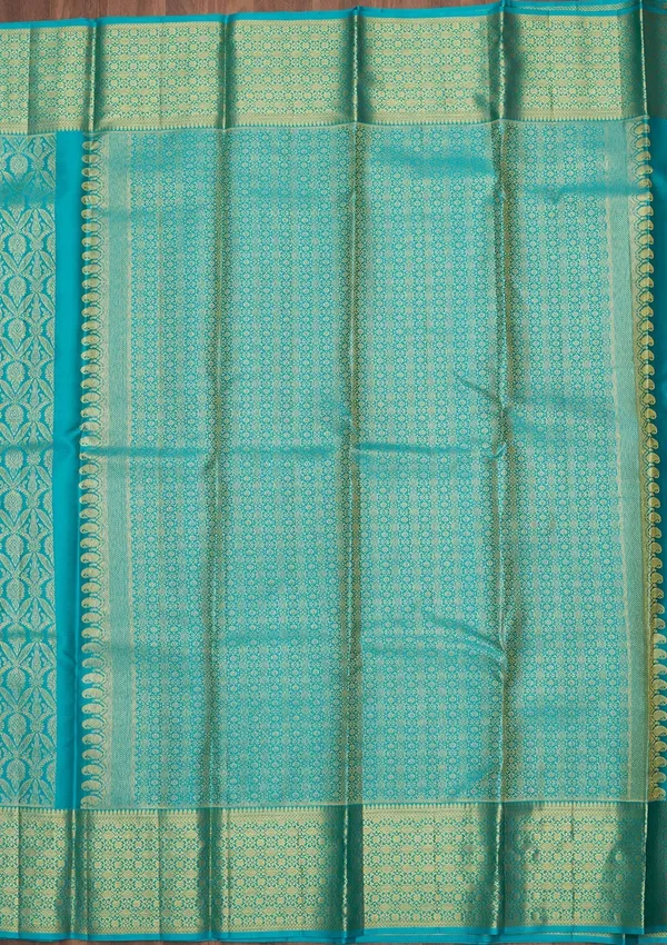 Sky_Blue_Zariwork_Gold_Pure_Silk_Saree