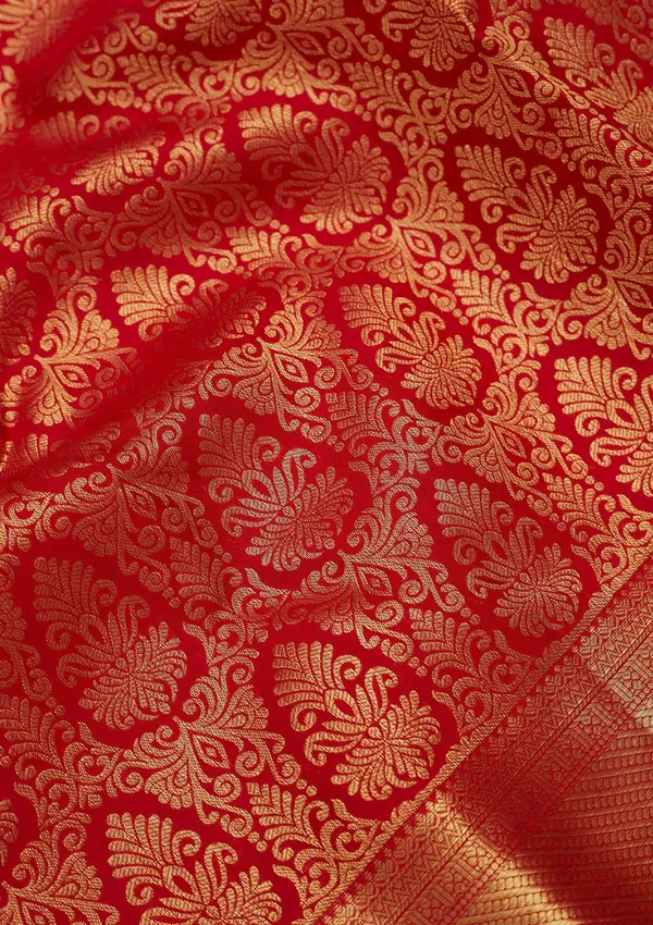 Red_Zariwork_Gold_Pure_Silk_Saree