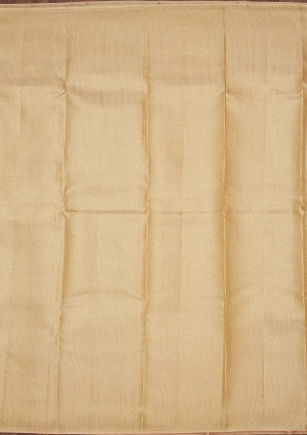 Beige_Zariwork_Gold_Pure_Silk_Saree