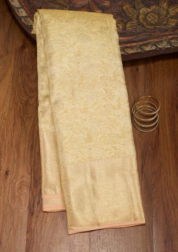 Gold_Zariwork_Gold_Pure_Silk_Saree
