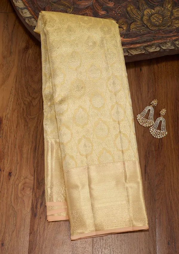 Gold_Zariwork_Gold_Pure_Silk_Saree