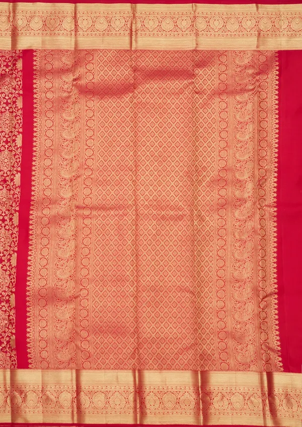 Rani_Pink_Zariwork_Gold_Pure_Silk_Saree
