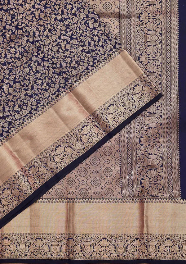 Navy_Blue_Zariwork_Pure_Silk_Saree