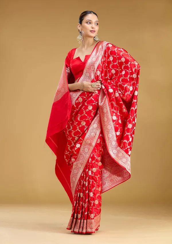 Red_Zariwork_Silver_Art_Silk_Saree