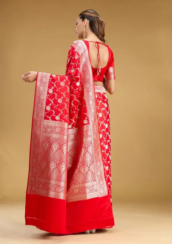 Red_Zariwork_Silver_Art_Silk_Saree
