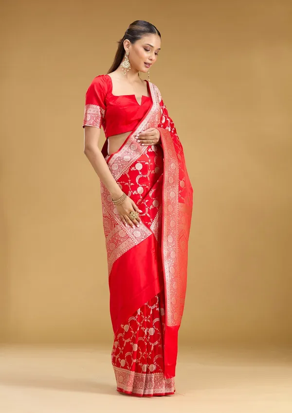 Red_Zariwork_Silver_Art_Silk_Saree