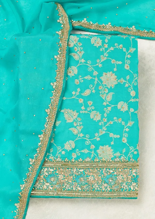 Rama_Green_Stonework_Gold_Dola_Silk_Unstitched_Salwar_Suit