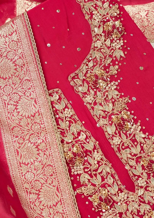 Rani_Pink_Cutdana_Crepe_Unstitched_Salwar_Suit
