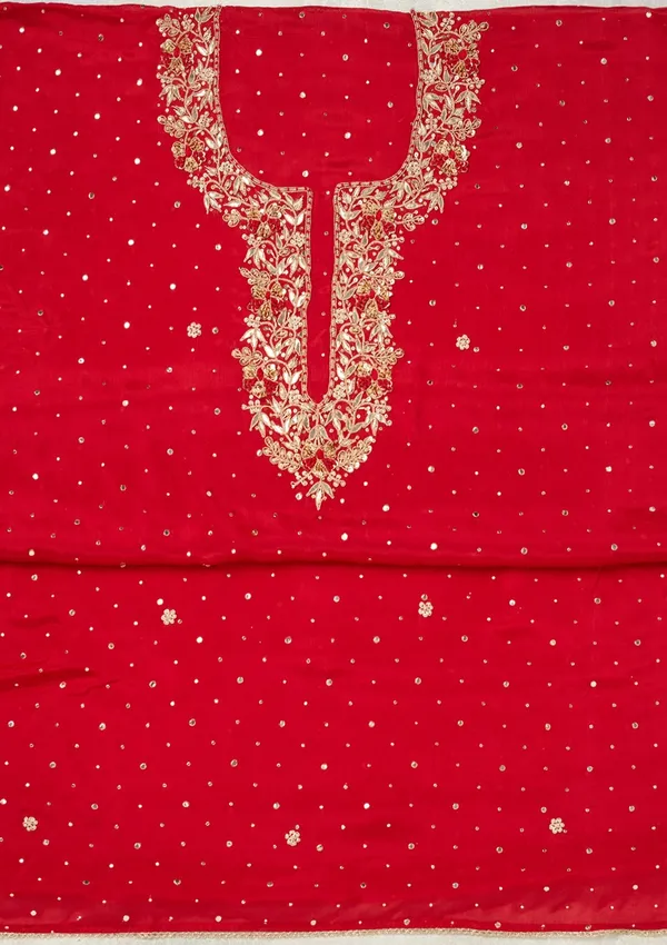Red_Cutdana_Crepe_Unstitched_Salwar_Suit