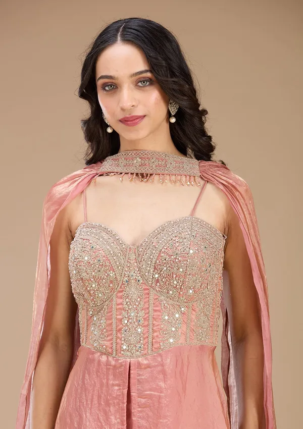 Onion_Pink_Zariwork_Gold_Satin_Readymade_Salwar_Suit