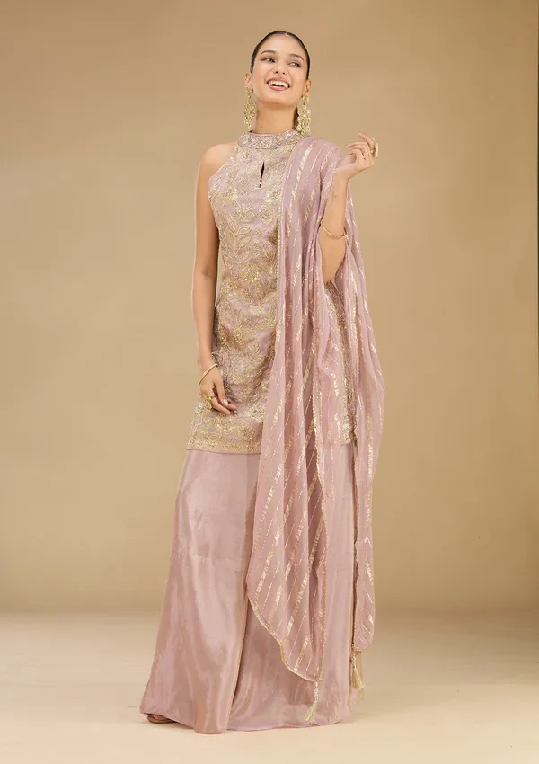Lavender_Cutdana_Tissue_Readymade_Salwar_Suit
