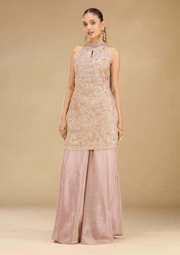 Lavender_Cutdana_Tissue_Readymade_Salwar_Suit