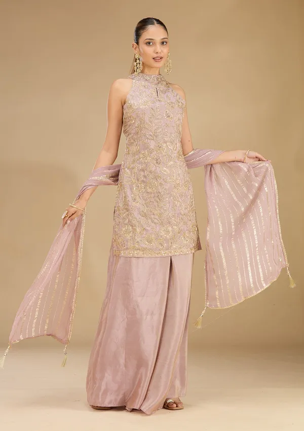 Lavender_Cutdana_Tissue_Readymade_Salwar_Suit