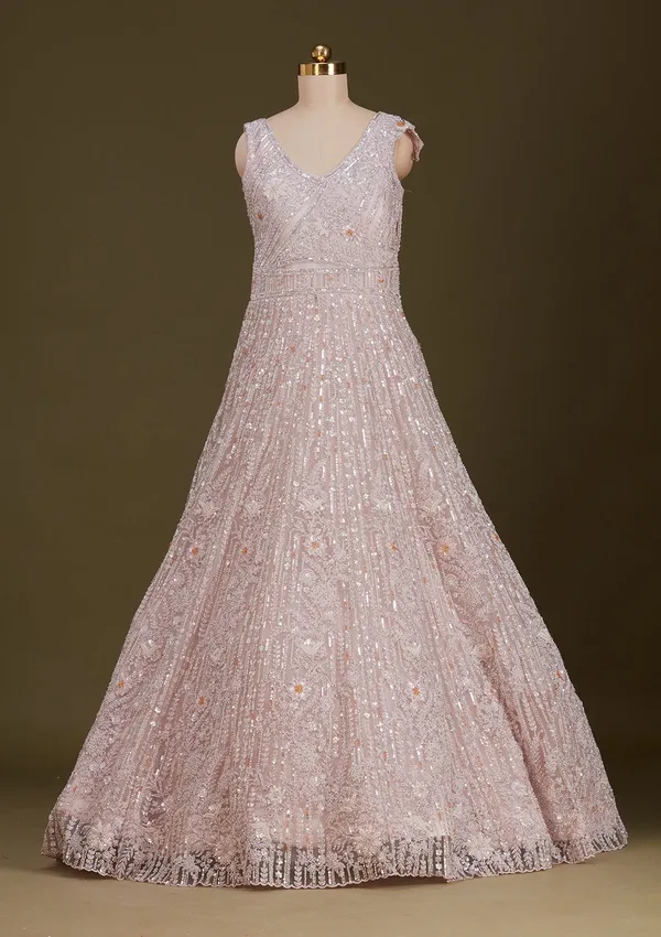 Pink_Stonework_Net_Gown