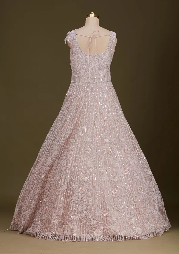 Pink_Stonework_Net_Gown