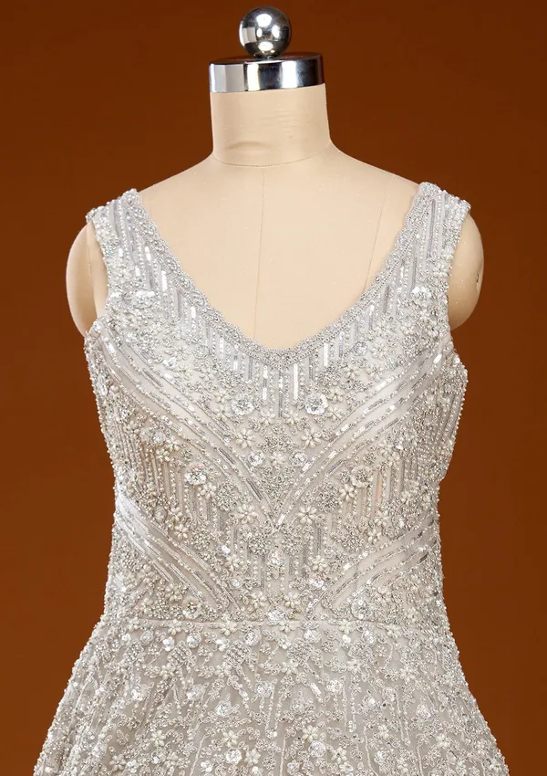 Grey_Stonework_Net_Gown
