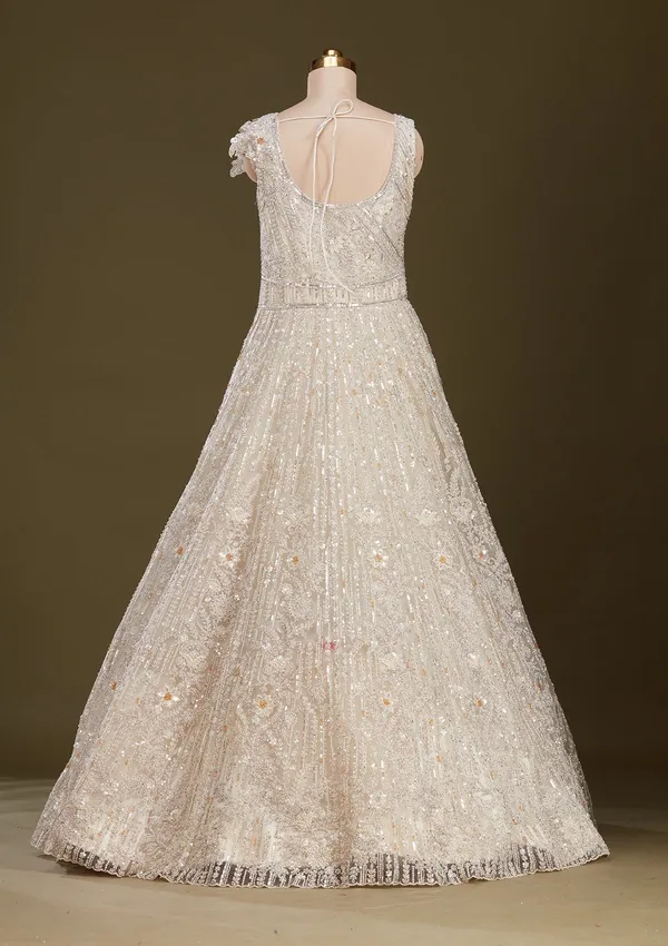 Cream_Stonework_Net_Gown