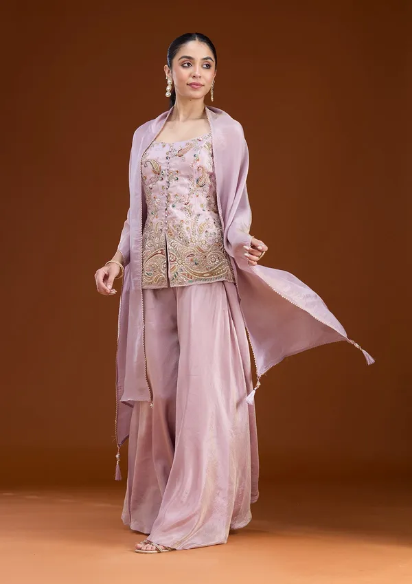 Lavender_Cutdana_Tissue_Readymade_Salwar_Suit