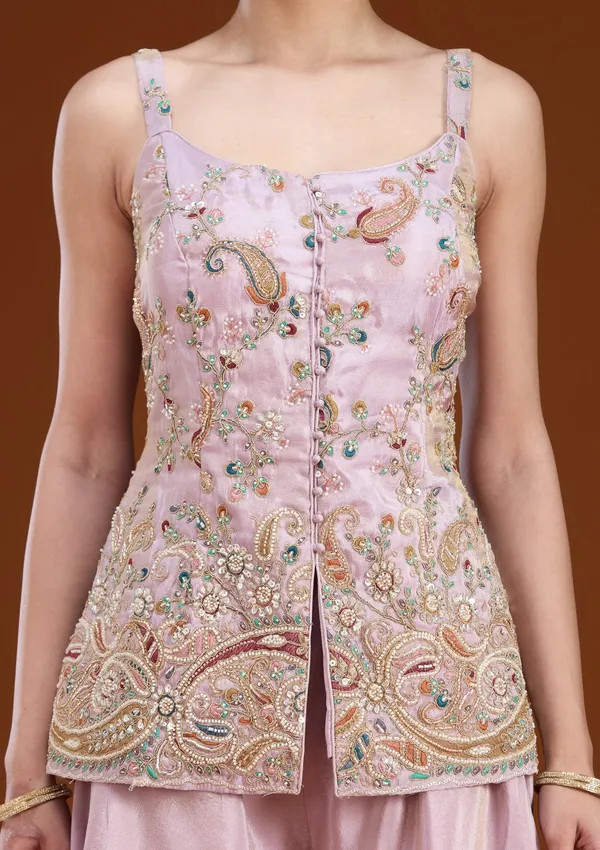Lavender_Cutdana_Tissue_Readymade_Salwar_Suit