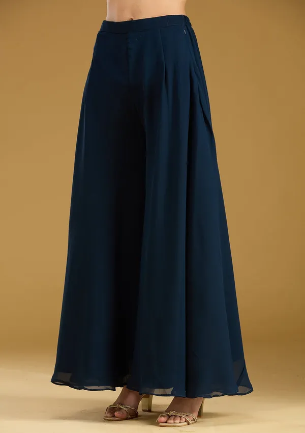 Navy_Blue_Threadwork_Georgette_Readymade_Salwar_Suit