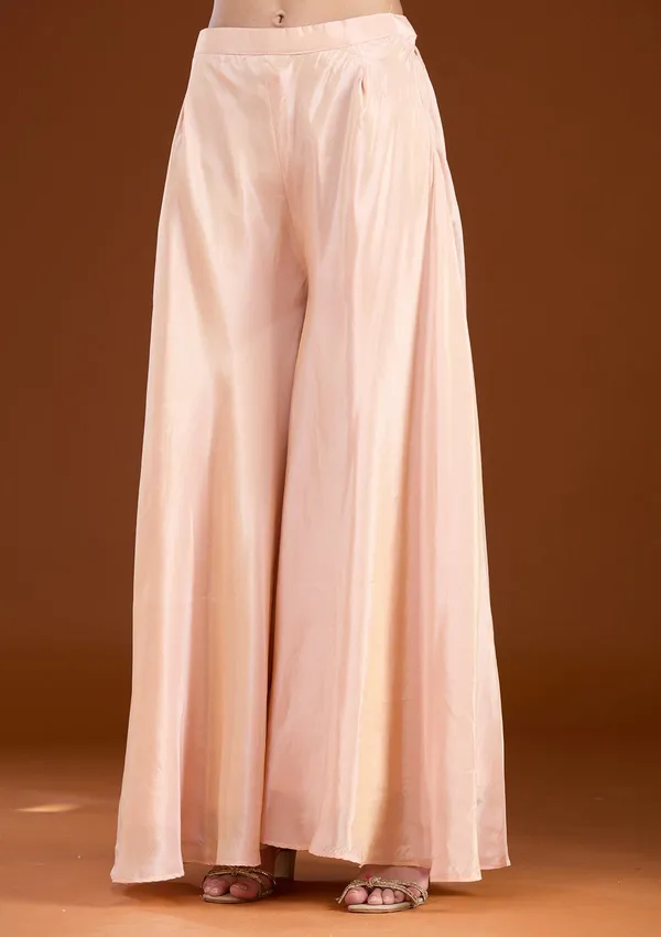 Peach_Cutdana_Tissue_Readymade_Salwar_Suit