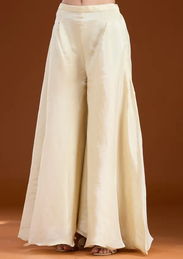 Cream_Threadwork_Soft_Raw_Silk_Readymade_Salwar_Suit
