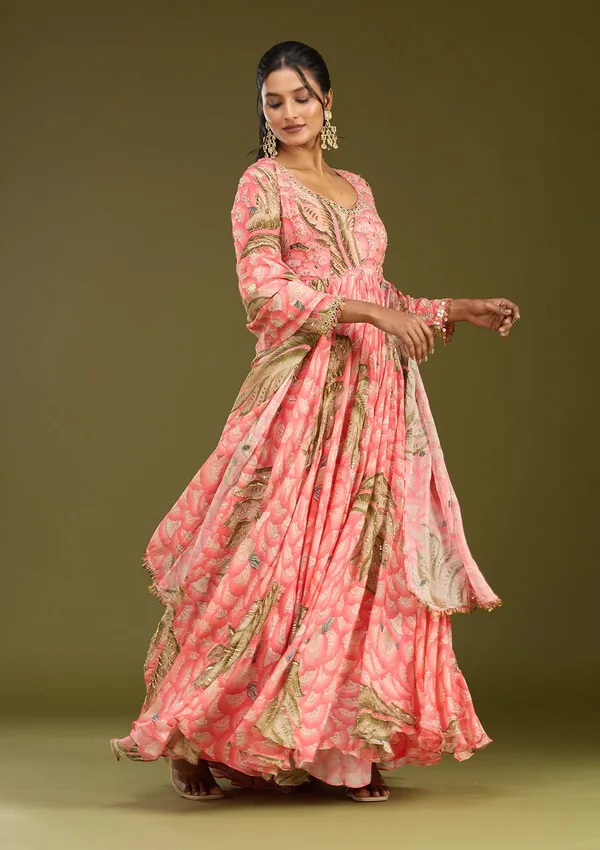 Pink_Mirrorwork_Crepe_Readymade_Salwar_Suit