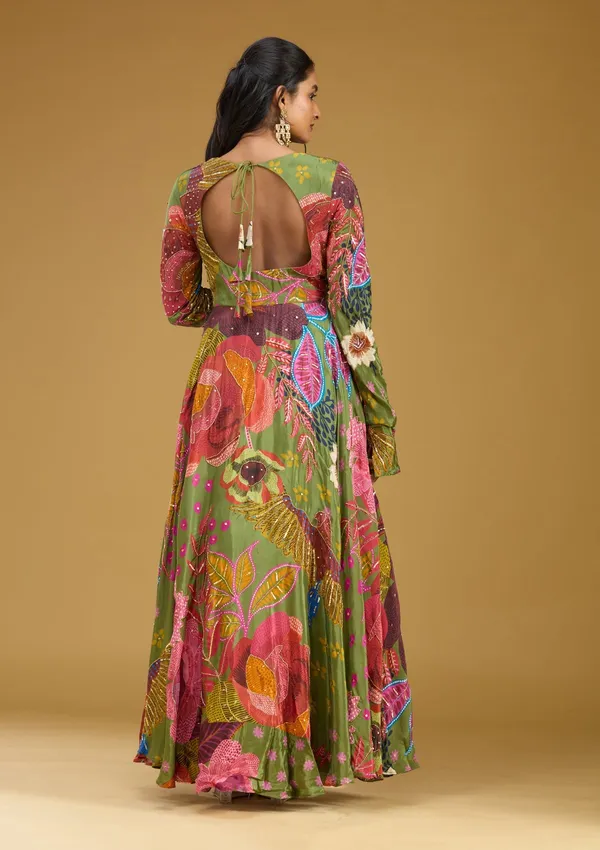 Green_Cutdana_Crepe_Readymade_Salwar_Suit