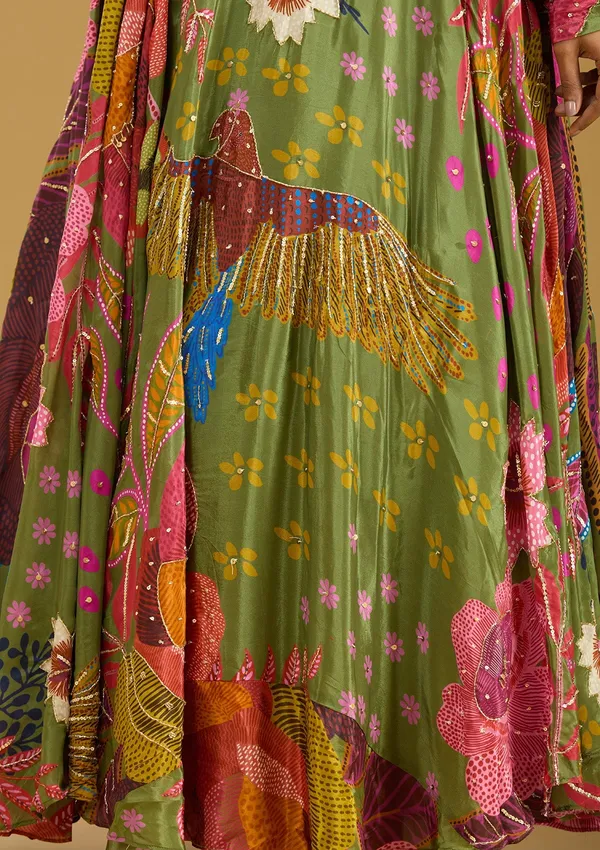 Green_Cutdana_Crepe_Readymade_Salwar_Suit