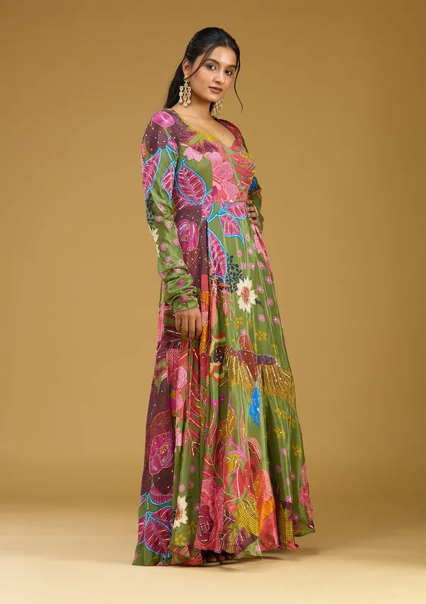 Green_Cutdana_Crepe_Readymade_Salwar_Suit