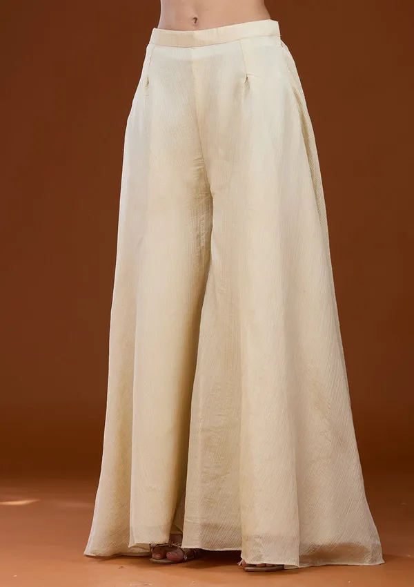 Cream_Threadwork_Tissue_Readymade_Salwar_Suit