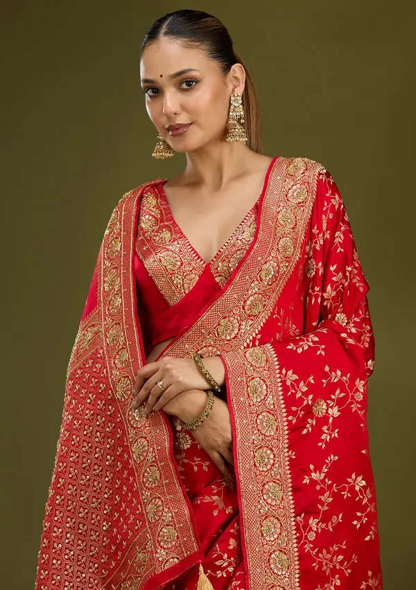 Red_Cutdana_Silk_Saree