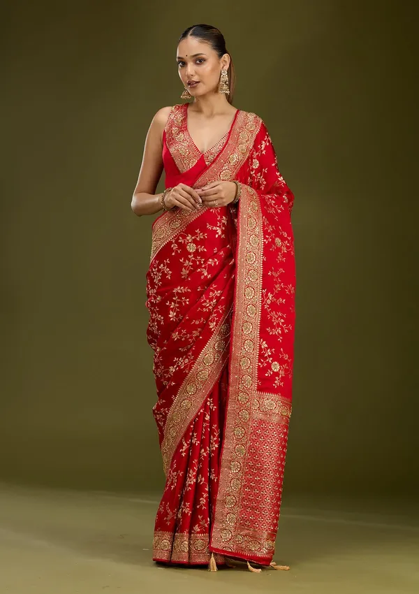 Red_Cutdana_Silk_Saree