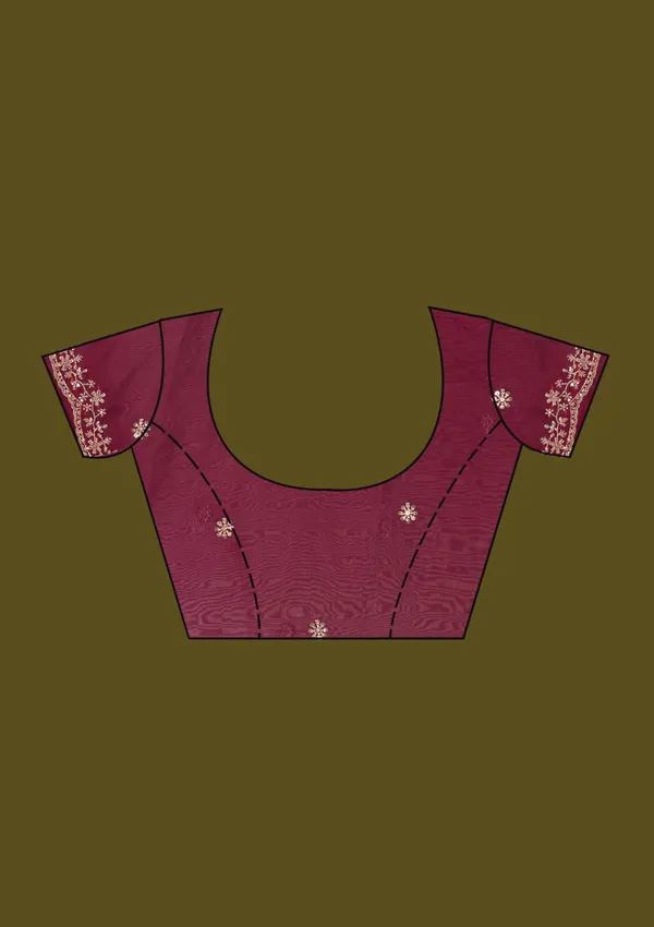 Dark_Maroon_Cutdana_Tissue_Saree