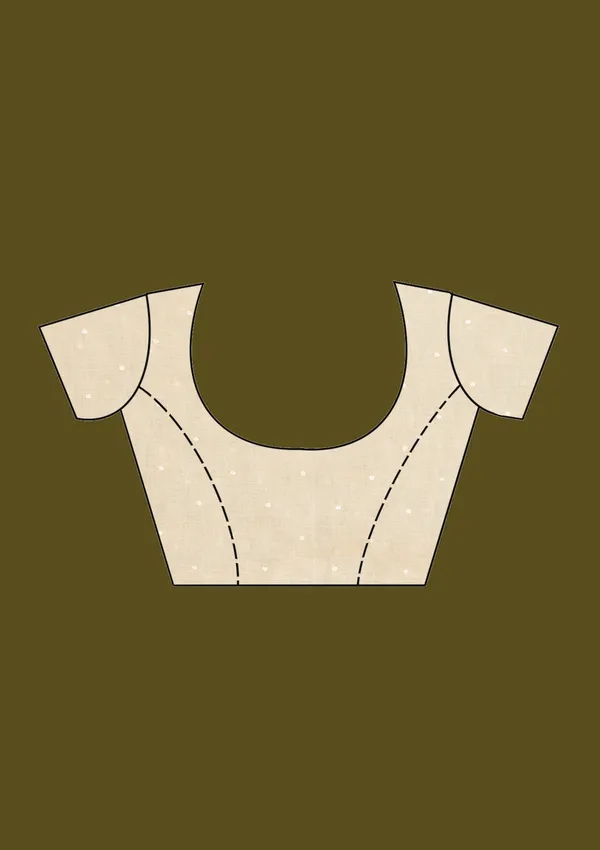 Beige_Threadwork_Chanderi_Saree