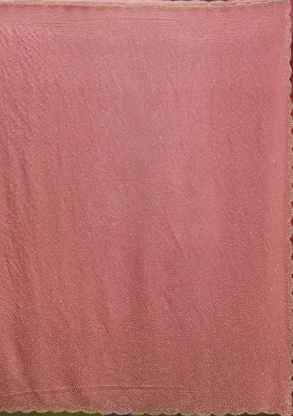 Onion_Pink_Stonework_Gold_Tissue_Saree