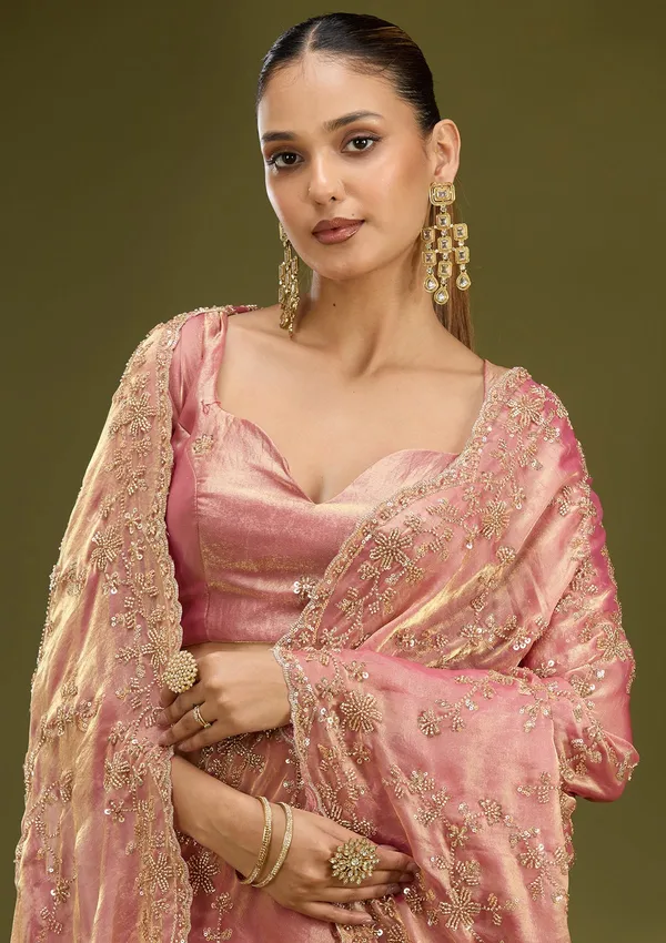 Onion_Pink_Cutdana_Tissue_Saree