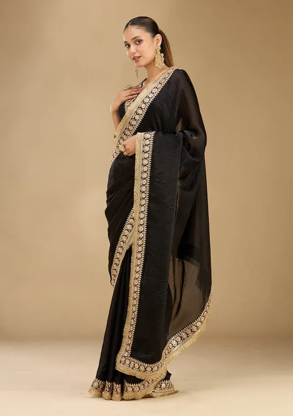 Black_Cording_Tissue_Saree