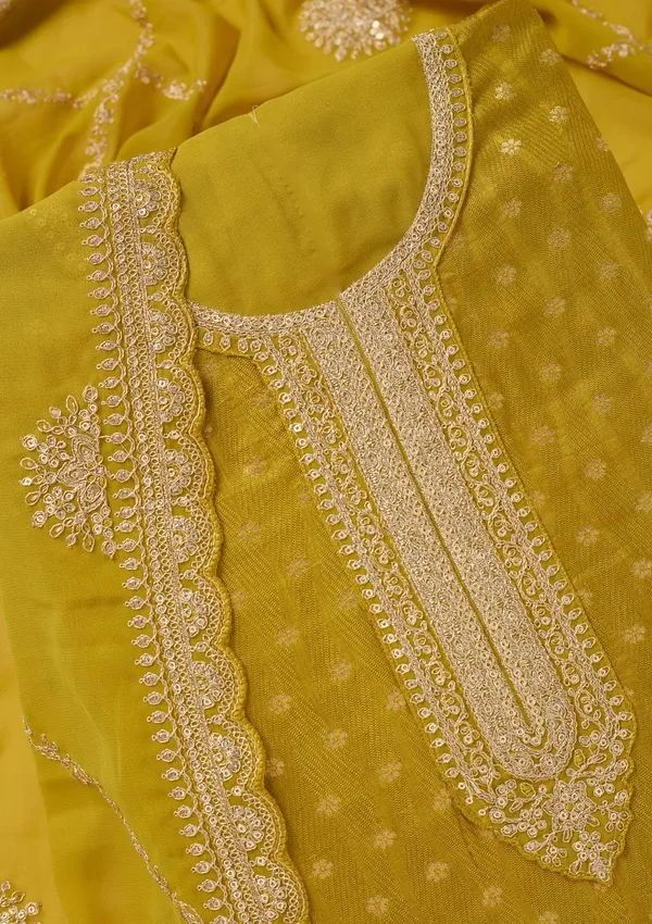 Mustard_Zariwork_Gold_Chanderi_Unstitched_Salwar_Suit