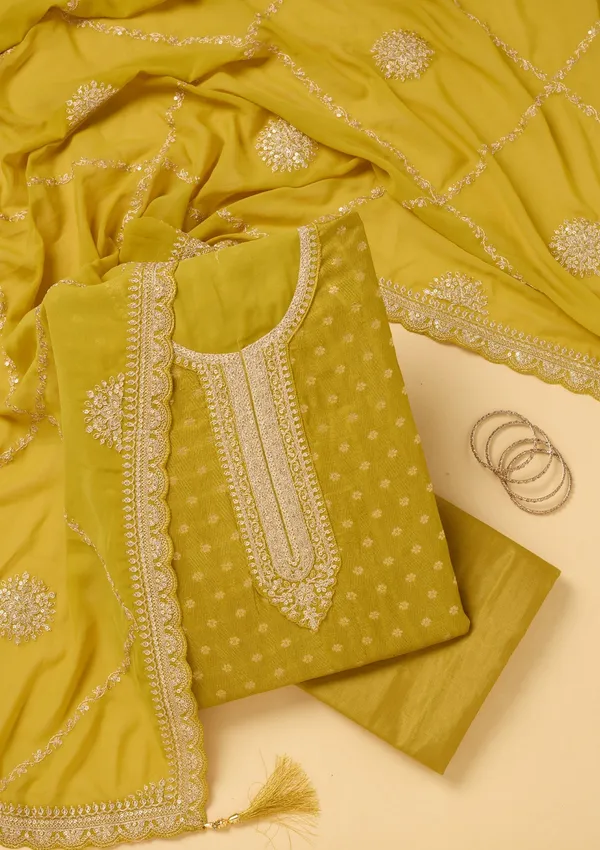 Mustard_Zariwork_Gold_Chanderi_Unstitched_Salwar_Suit