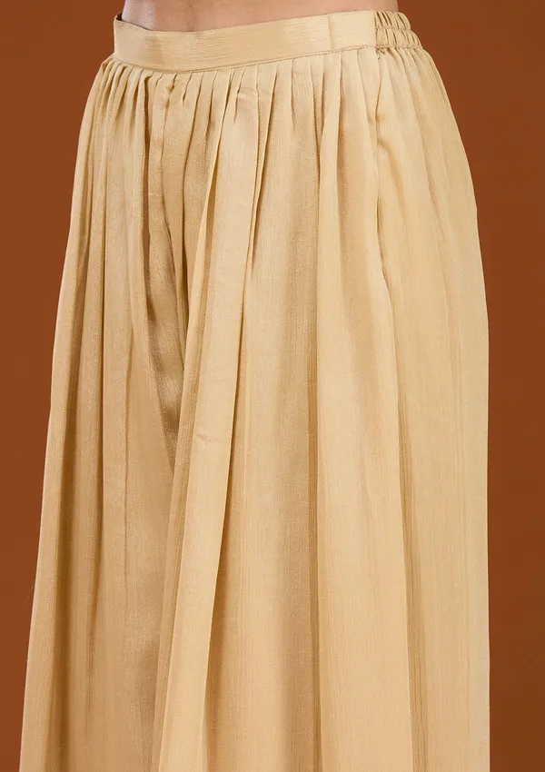Beige_Cording_Tissue_Readymade_Salwar_Suit