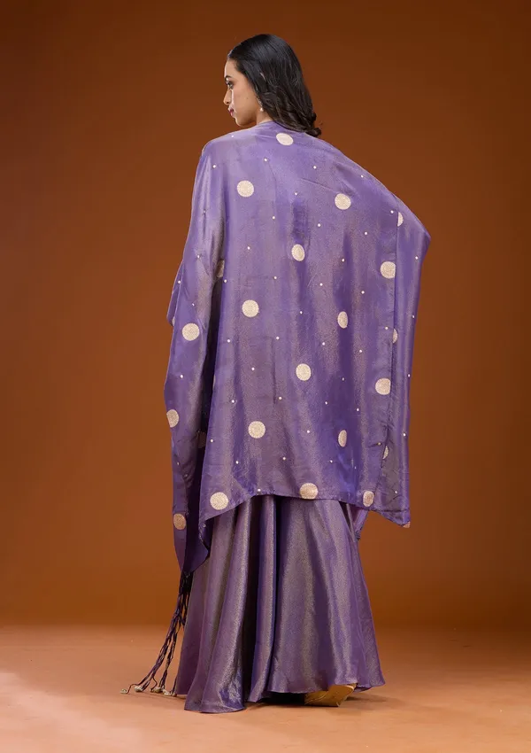 Purple_Sequins_Georgette_Readymade_Salwar_Suit
