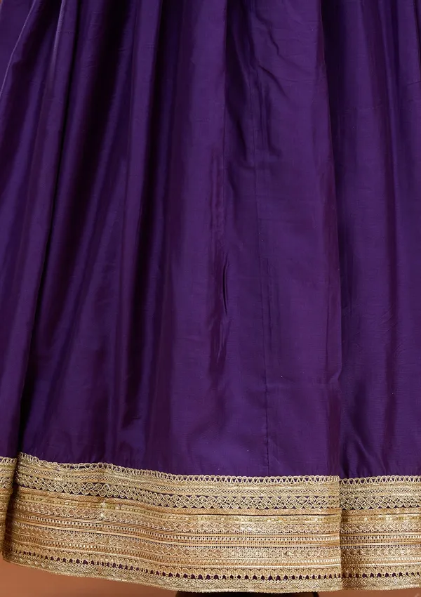 Purple_Cording_Tissue_Readymade_Salwar_Suit