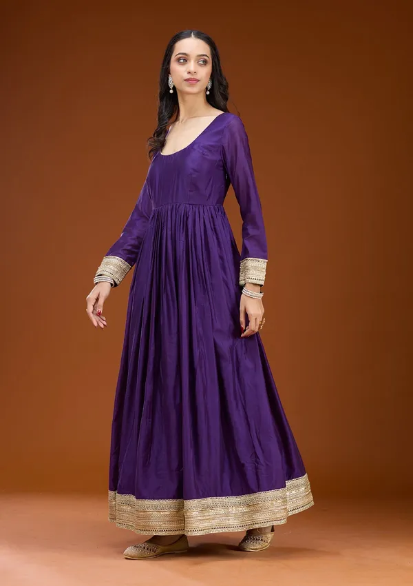 Purple_Cording_Tissue_Readymade_Salwar_Suit