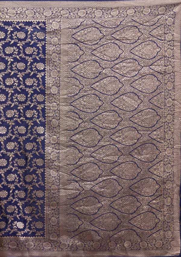 Blue_Zariwork_Gold_Georgette_Silk_Saree