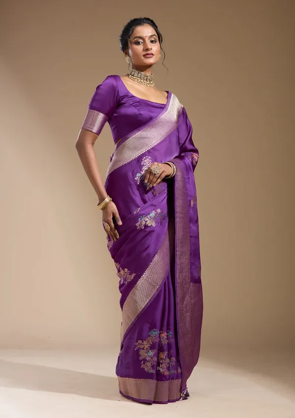 Purple_Zariwork_Gold_Georgette_Silk_Saree