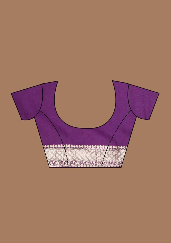 Purple_Zariwork_Gold_Georgette_Silk_Saree