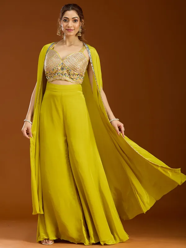 Lemon_Yellow_Cutdana_Georgette_Readymade_Salwar_Suit