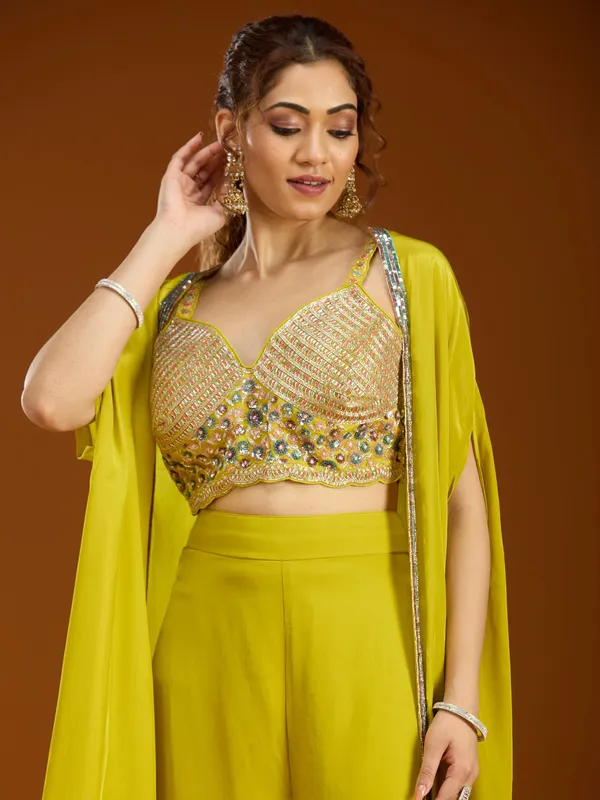 Lemon_Yellow_Cutdana_Georgette_Readymade_Salwar_Suit