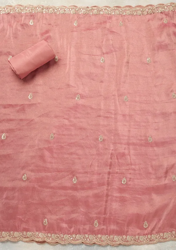 Onion_Pink_Tissue_Cutdana_Unstitched_Dress_Material_With_Matching_Bottom_And_Dupatta